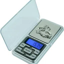 NIBBIN 0.01g to 200g Gold Weighting Scale LED Displays Units in Gram, OZ, TL, CT Jewellery, Gems & Medicine Pocket Weight machine Weighing Scale ZX-008 (Silver) Weighing Scale-26