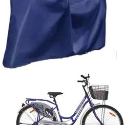 Cycle Cover Plain Blue For Essence 26T Bicycle Cover Free Size-image-82