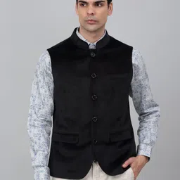 cantabil Solid Men Waistcoat-picture-42