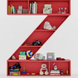 boingg! - a happy start Zootopia Kids Bookshelf in Red Colour-picture-43
