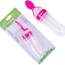 Premium Silicone Squeeze Food Feeder with Measuring Spoon- Silicone-image-18