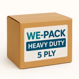 Corrugated Cardboard 18X12X12 INCHES - 5 PLY - For Storage,Courier,Home Shifting. Heavy Duty,Durable Packaging Box-image-82