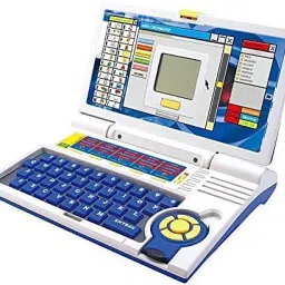 himanshu tex computer abc and 123 learning kids laptop with led display and music with mouse image 2