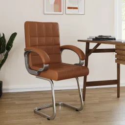 LUCA Split Leather Office Adjustable Arm Chair-picture-13