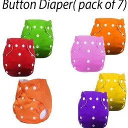 Wetfree Reusable Washable Cotton Diaper For Baby Cloth Diapers, 5 Layer Bamboo Charcoal Inserts Liners Natures Cloth Diaper Liner Insert Combo(3-16 KGS, 0-24 Months)-11