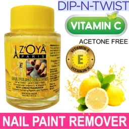 PREMIUM QUALITY Dip & Twist Instant Nail Paint Remover With LEMON Fragrance: - Acetone Free, Enriched with Vitamin C or Vitamin E. Contains Hydrating Agents & Perfume-13