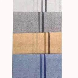 aTOzCRAFTS Handkerchief Men's Cotton Striped | Comfortable and Convenient for Long Hours ["Multicolor"] Handkerchief-image-9