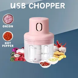 sacro Electric Chopper, Rechargeable Chopper for Kitchen Vegetable & Onion Garlic F26 Electric Vegetable & Fruit Chopper-picture-24