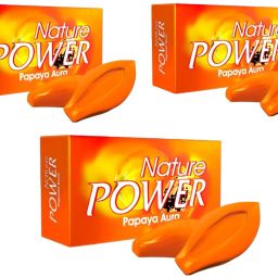 Papaya Aura Beauty Soap Pack oF 3-11