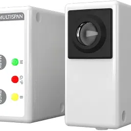 Multispain Multispan CMS-5X Color Mark Sensor with 2m Cable | Wired DC Sensor Multipurpose Controller-10