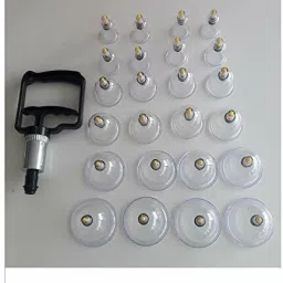 Vinban HIJAMA 24 Cups & Black Pump Set HIJAMA 24 Cups & Black Pump Set Massager-image-5