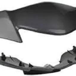 Front Visor For Activa 3G (grey) Bike Headlight Visor-image-60