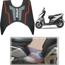 ZS-NTGRED-R7N FOOTMAT/FLOORMAT/SCOOTY MAT (Washable Mats) TVS Ntorq 125 Two Wheeler Mat-image-40