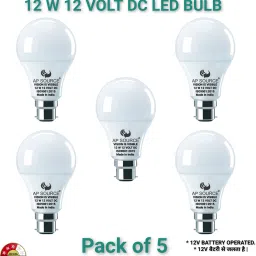 12 W Basic Round B22 LED Bulb-40