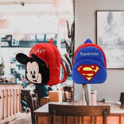 SM 71MS Mickey & Superman Combo Kids School Lunch Bag Lunch Bag-image-97