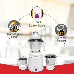 sujata DYNAMI 900 W Juicer Mixer Grinder image 4