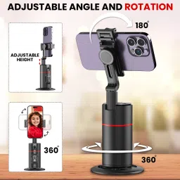 WeCool 360° Rotational Mobile Holder with Remote with Auto Face Tracking 2 Axis Gimbal for Mobile image 2