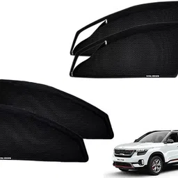 rakrish Rear Window, Side Window Sun Shade For Kia Seltos-picture-1