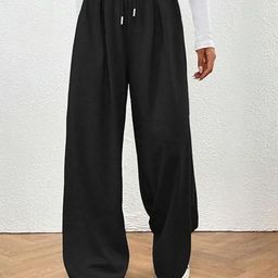 YOU FOREVER Women Original High-Rise Joggers Trousers-image-50