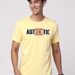 ADRO Men Graphic Printed Round Neck Cotton T-shirt-image-90
