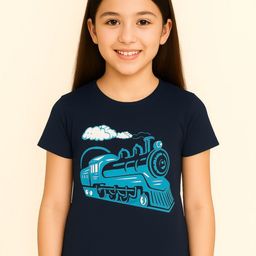 BAESD Boys Printed Applique T-shirt-30