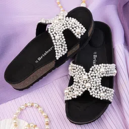 BRISKERS Women Open Toe Flats-picture-44