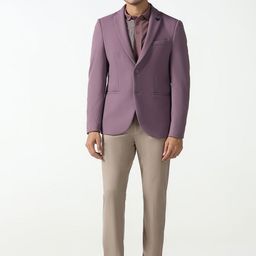 Blackberrys Men Textured Single-Breasted Blazer-picture-43