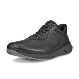 ECCO Men Leather Round Toe Lace-Ups Sneakers-image-95