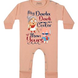 Arvesa My Dada Dadi is Cooler Printed Bodysuit-picture-43