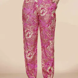 YOELLA Printed Shirt Collar Top With Trousers Co-Ords Set-image-19