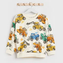 Juniors by Babyshop Boys Printed Crew Neck Sweatshirt-picture-18