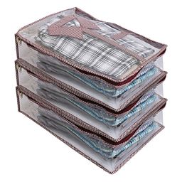 Kuber Industries Maroon Set of 3 Regular Multi-Utility Organisers-13