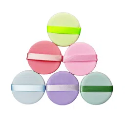 Facejewel Set Of 7 Powder Puff & Finger Puff With Box-15
