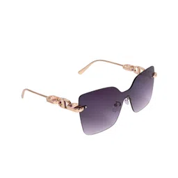 ZAADRAN Unisex Oversized Sunglasses with Polarised and UV Protected Lens-4