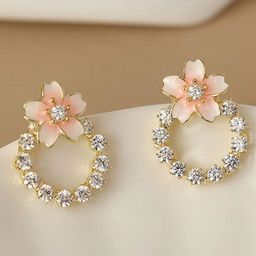 M55 Leaf Shaped Studs Earrings-17