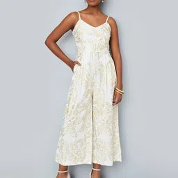 max Women Printed Shoulder Straps Jumpsuit-picture-42