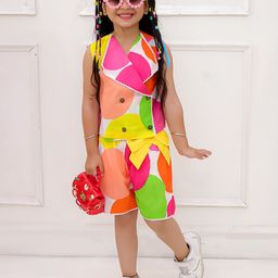 KID1 Girls Printed Top with Shorts-image-69