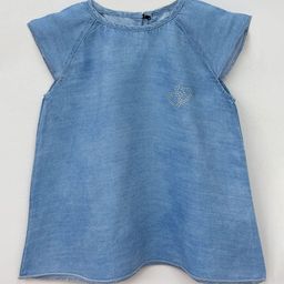 Creative Kids Denim A-Line Dress-19
