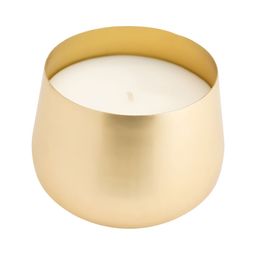 Aura White & Gold-Toned 1 pieces Jar Candle-image-34
