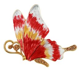 Leonardi Men Artificial Stones Studded Statement Butterfly Brooch-image-87