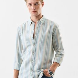 Snitch Men Slim Fit Multi Stripes Striped Casual Shirt-image-94