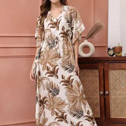 Boston Club Printed Maxi Nightdress-picture-2