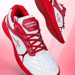 VECTOR X Men Colorblocked Badminton Non-Marking Lace-Ups Sports Shoes-image-81