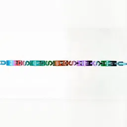 Dynamic Retail Global Men Multi Color Ethnic Gold-Plated Stainless Steel Link Bracelet-picture-54