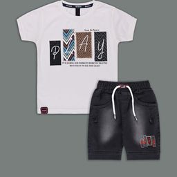 Wish Karo Boys T-shirt with Shorts-picture-9