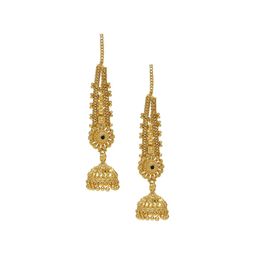 MEMOIR Classic Jhumkas Earrings-2
