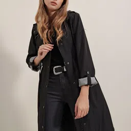 BIGDART Women Longline Front-Open Overcoat-6