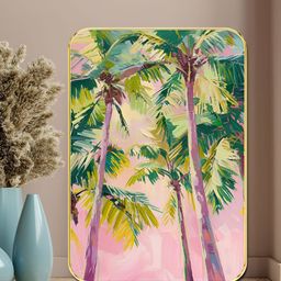 Myntra Elegant Homes Rose & Green 1 Piece Wood Floral and Botanical Wall Paintings-image-56