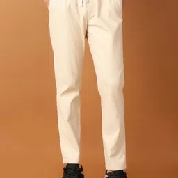 V-Mart Men Mid-Rise Solid Regular Trousers-picture-20