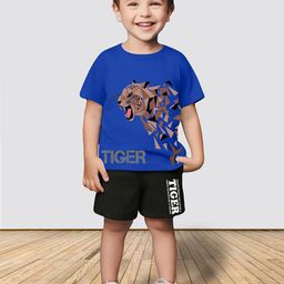 MITANSH Kids Printed Short Sleeves T-shirt With Shorts-picture-48